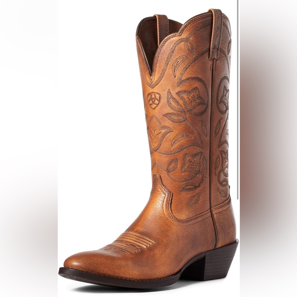 Ariat Women's Heritage Western R Toe Western Cowboy Boot